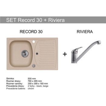 Set Alveus Record 30 + Riviera