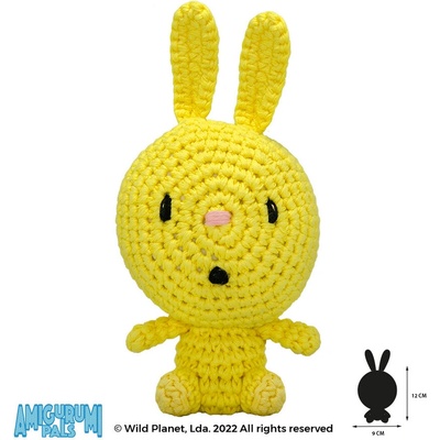 Ръчно плетена играчка, Заек 12см. Wild Planet (K8688)