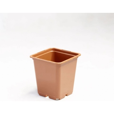 Growmarket Květináč plastový terrakot 9x9x10 cm 0.5 l
