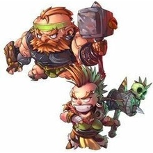 CMON Limited Arcadia Quest: Anvil & Valma