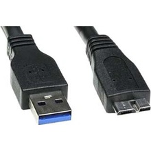 Logo KVU3020UQL USB (3.0), USB A (3.0) M-USB micro B (3.0) M, 2m, černý
