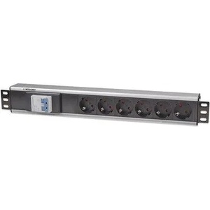 Intellinet 6 Plug 1,6 m Switch (711432)