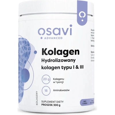 Osavi Kolagén Hydrolyzovaný kolagén typu I a III 300 g
