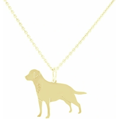 Eppi Přívěsek ve tvaru psa s gravírem Labrador Retriever P43768