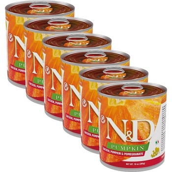 FARMINA N&D dog Adult PUMPKIN & Chicken & Pomegranate 6 x 285 g