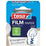 tesa Самозалепваща се лента, с възможност за писане, хартия, 19 mm x 33 m, TESA "Tesafilm", прозрачна 59212-00000-01 (59212-00000-01)