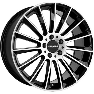 CARMANI 17 9x19 5x112 ET45 black polished