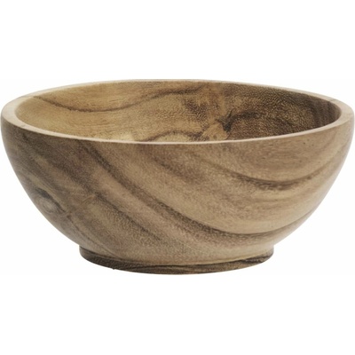 Madam Stoltz Dřevěná miska Natural Acacia přírodní dřevo 12 cm