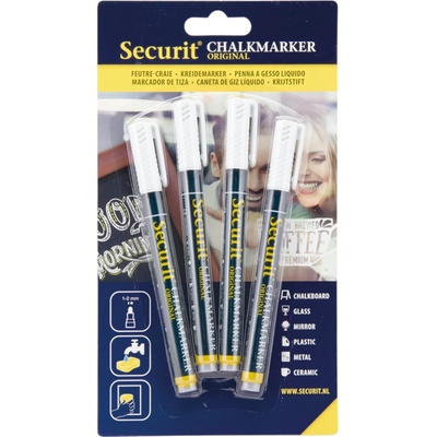 Securit SMA100 bílý 4 ks