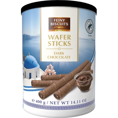 Feiny Biscuits Trubičky s hořkou čokoládou 400 g – Sleviste.cz