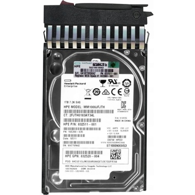 HP 1000 GB 2,5" SAS-3, 12Gbps, 832511-001