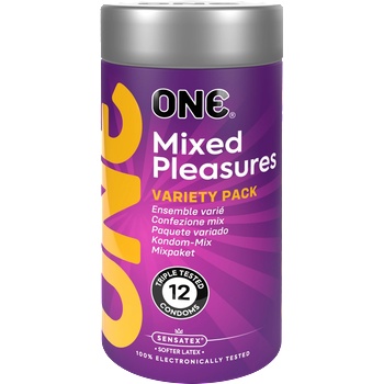 ostatní ONE Mixed Pleasures, 12 assorted condoms