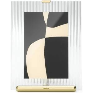 Umbra Стъклена стояща рамка в златист цвят 16x20 cm Flute - Umbra (1021416-104)