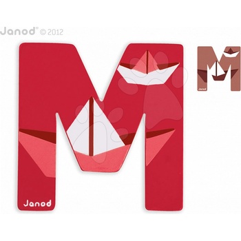 Janod drevené písmeno M ABCDeco