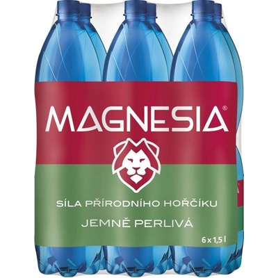 Magnesia jemně perlivá 6 x 1,5 l – Sleviste.cz
