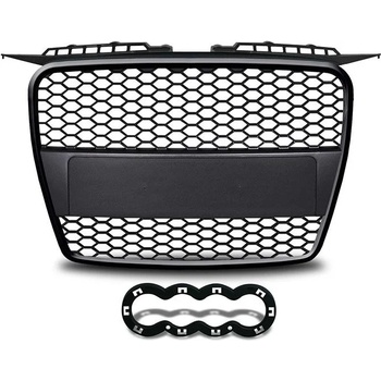 Image 1 of Решетка с поставка за емблема за Audi A3 (2003-2008) - RS-Look Черна (GRAU24)