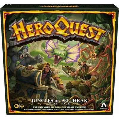 HeroQuest Jungles of Delthrak Quest Pack EN