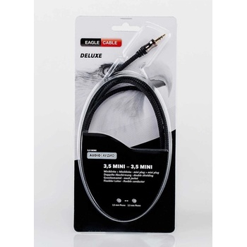 Eagle Cable Кабел Eagle Deluxe от 3.5mm Jack(м) към 3.5mm Jack(м), 3м, черен (40077135)