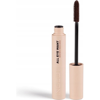 Inglot all eye want Řasenka hnědá 8,5 ml