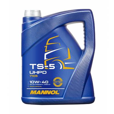 Моторно маслоза тежкотоварни автомобили Mannol 7105 TS-5 UHPD 10W-40 5л