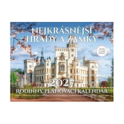 Nejkrásnější hrady a zámky Rodinný plánovací 2027