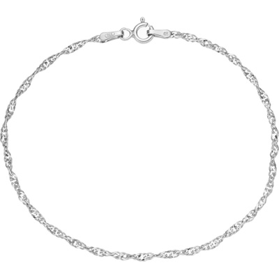 Bealio 01904 stříbrný náramek SINGAPORE 16 cm 03-01904-0446