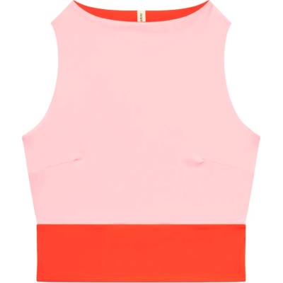 MYMARINI Дамско бикини горнище MYMARINI Women's Surf Top Bikini top - Poppy / Macaron (150-5690-0612)