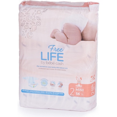 BébéCash Premium Mini 3-6 kg 56 ks