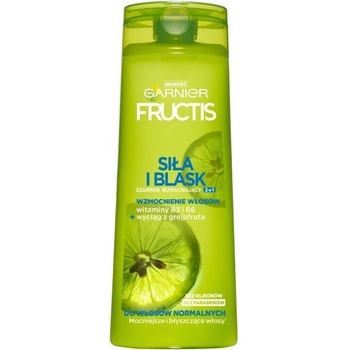 Garnier Fructis Strength and Shine 2v1 posilňujúci šampón pre normálne vlasy 400 ml
