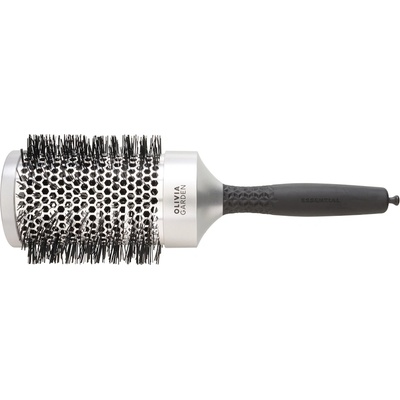 Olivia Garden Essential Blowout Classic Round Brush Silver 65 mm