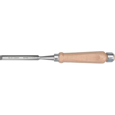 EXTOL PREMIUM dláto s bukovou rukojetí, 12mm, délka 275mm, CrV EXT8812312