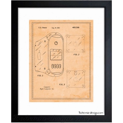 Ilustrace Apple Mac G4 2002 / 30x40 cm