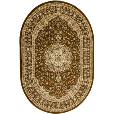 Najkoberce Super Rose 3619A ornament hnedý / béžový / krémový