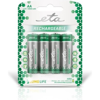 ETA AA 2600mAh 4ks R06CHARGE26004