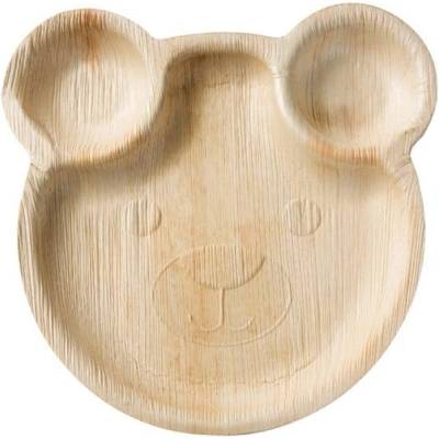 Bionatic Еко Чинии палмови листа Мече O 22 cm, опаковка 12 бр