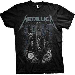 Metallica Hammett Ouija Guitar Black XL Риза (METTS27MB04)