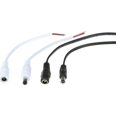 Konektor DC 2,1 x 5,5 x 11mm + kabel 19cm