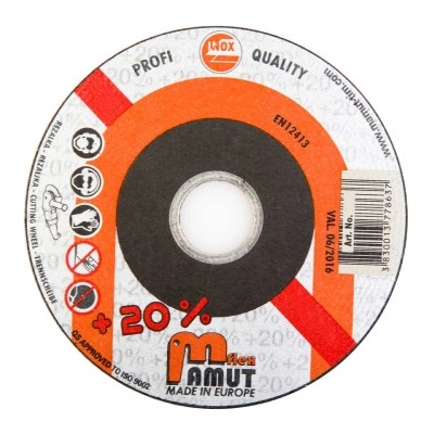 Mamut Kotúč rezný 125 x 2,0 x 22,23 mm A46S5BF 86520