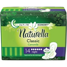 Naturella vložky classic wings night duo 2 x 7 ks