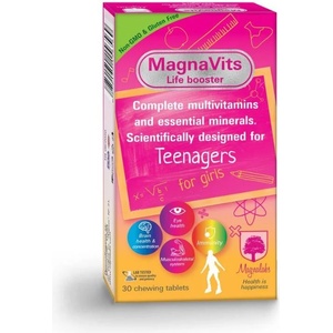 Magnalabs MagnaVits за тийнейджъри момичета, 30 таблетки, Magnalabs
