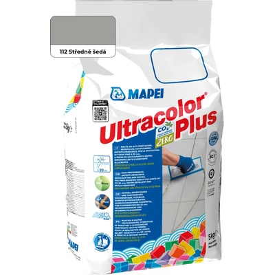 Mapei Ultracolor Plus 5 kg šedá střední – Hledejceny.cz