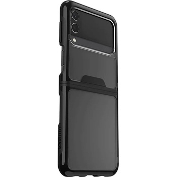 OtterBox Symmetry Flex Case - удароустойчив хибриден кейс за Samsung Galaxy Z Flip 3 5G (черен-прозрачен)