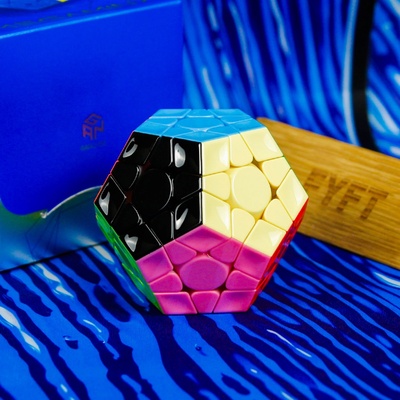 Gans puzzle GAN Megaminx Maglev UV Černá