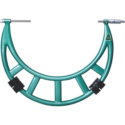 INSIZE typ 3206 Mechanický vnější mikrometr s vyměnitelnými doteky 0-50mm
