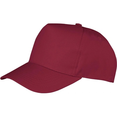 Result Headwear RC 084J 5 panelová COT28084J37099 burgundová