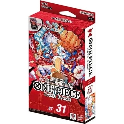 Bandai One Piece TCG Starter Deck RED Monkey. D.Luffy