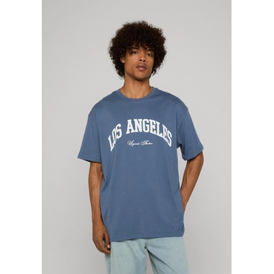 Mister Tee Тениска L. A. College Oversize Tee vintageblue XXLUB-MT2462-02428 - Тъмносив, размер S