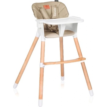 Lionelo Столче за хранене 2 в 1 Lionelo - Koen, Beige Sand (5903771709309)