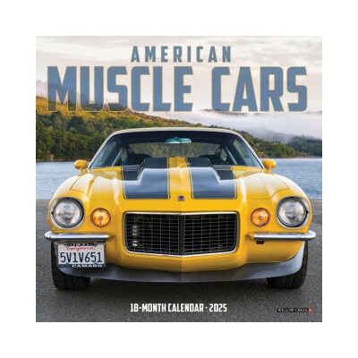 American Muscle Cars 7 X 7 Mini Wall 2026
