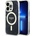 GUESS Кейс Guess GUHMP14XPCUMAK за iPhone 14 Pro Max 6.7", черен / черен, твърд, Marble MagSafe (GUE002784-0)